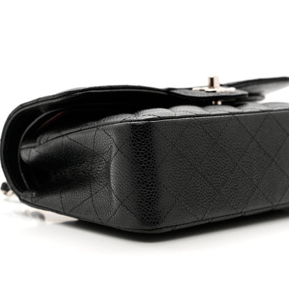 Chanel Caviar Quilted Small Double Flap Black 8 of 9