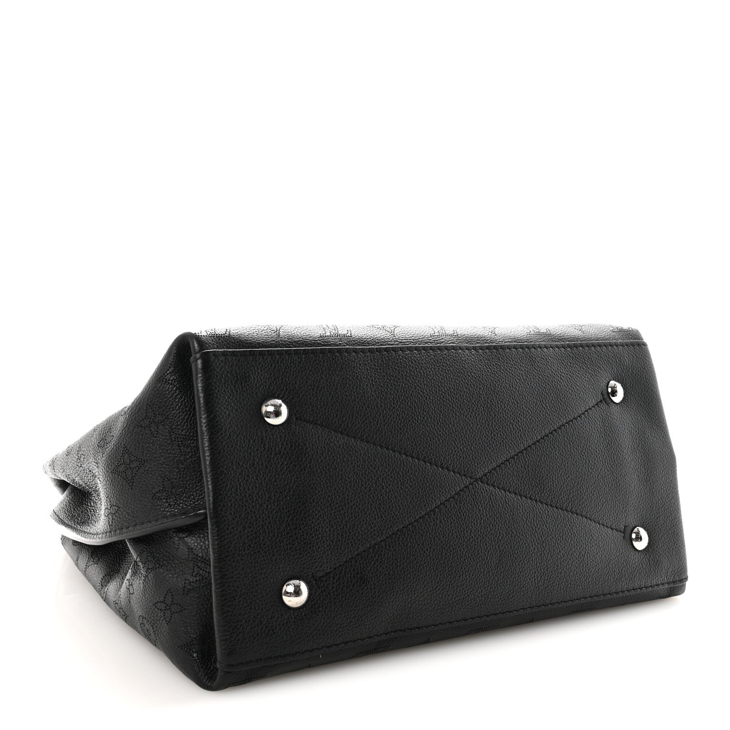 Louis Vuitton Mahina Carmel Hobo Black 4 of 9