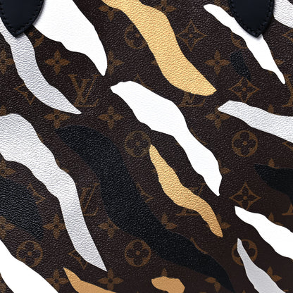 Louis Vuitton X LOL Monogram Neverfull MM Gold Silver 7 of 11