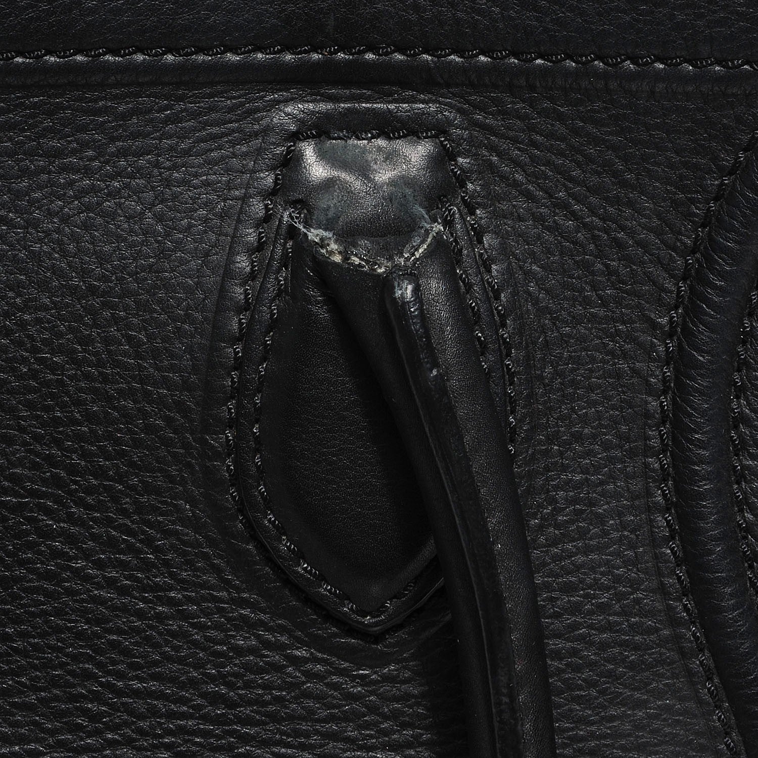 Celine Supple Calfskin Medium Phantom Luggage Black 5 of 9