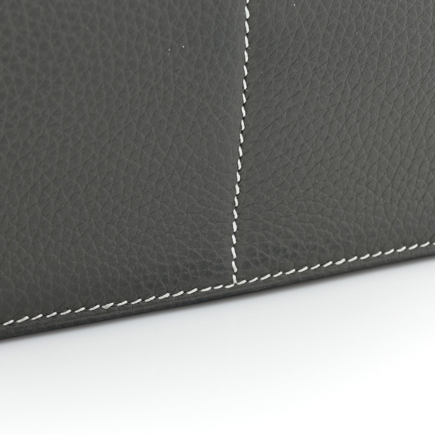 Hermes Taurillon Clemence Halzan 31 GM Gris Meyer 10 of 10