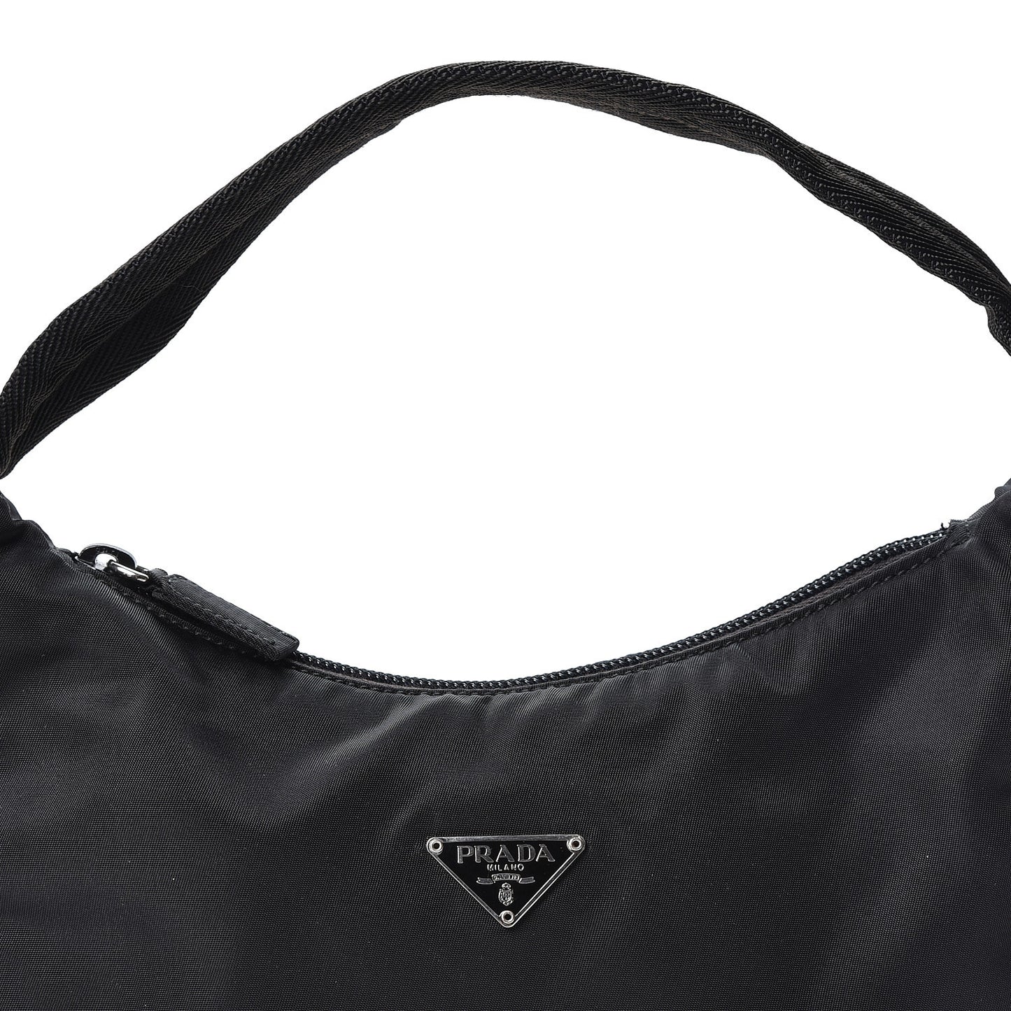 Tessuto Nylon Sport Shoulder Bag Black