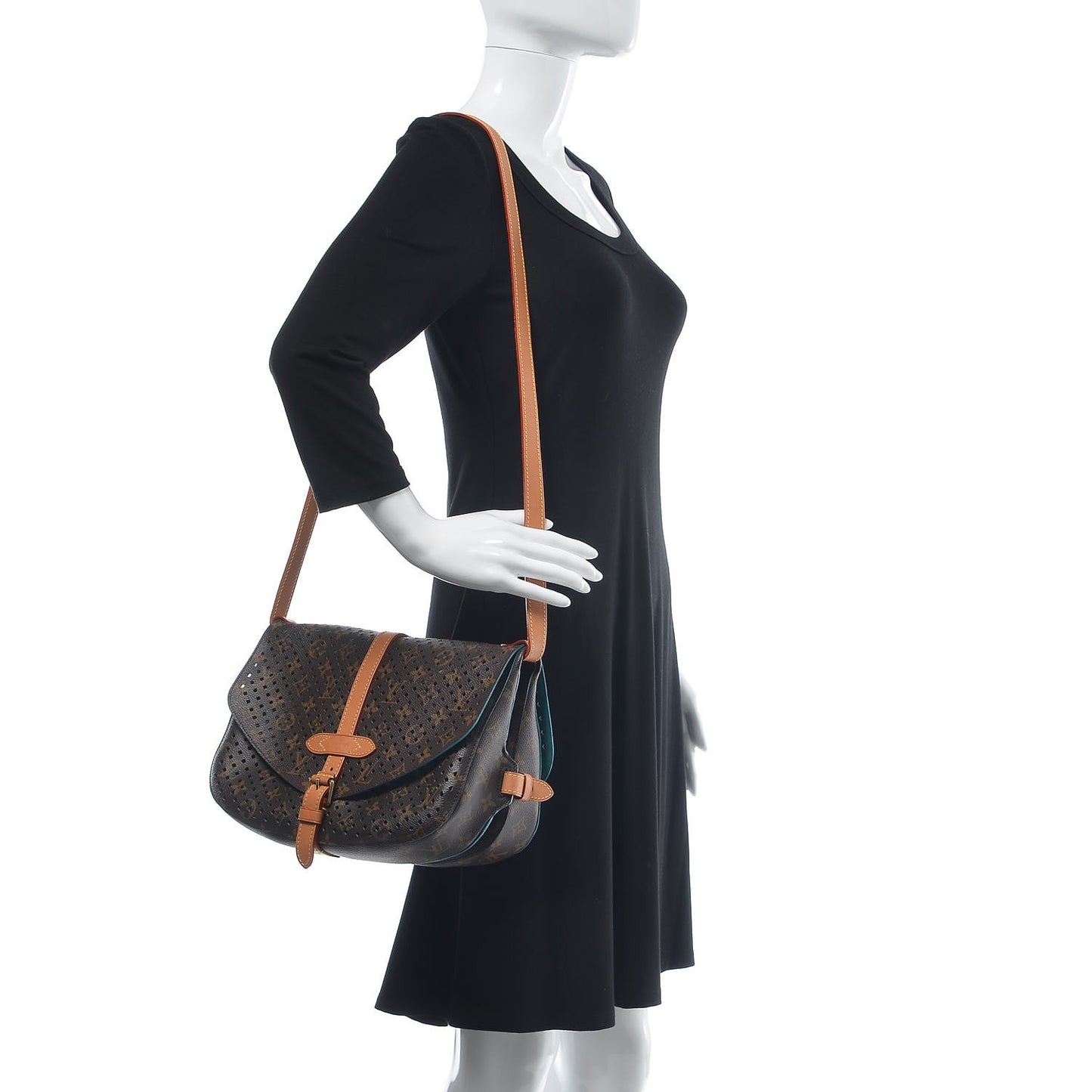 Monogram SC Flore Saumur Teal