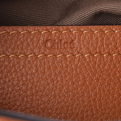 Chloe Calfskin Medium Marcie Round Crossbody Bag Tan 6 of 8