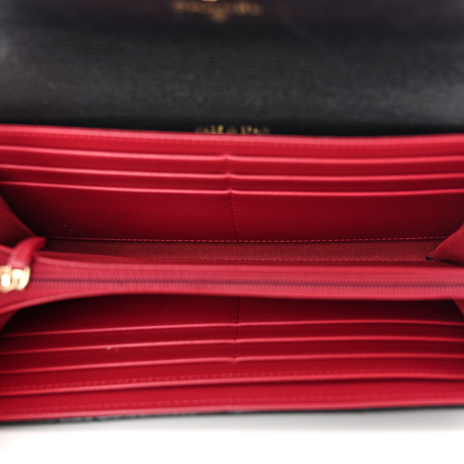 Chanel Lambskin Quilted Chanel 19 Flap Wallet Black 5 of 11
