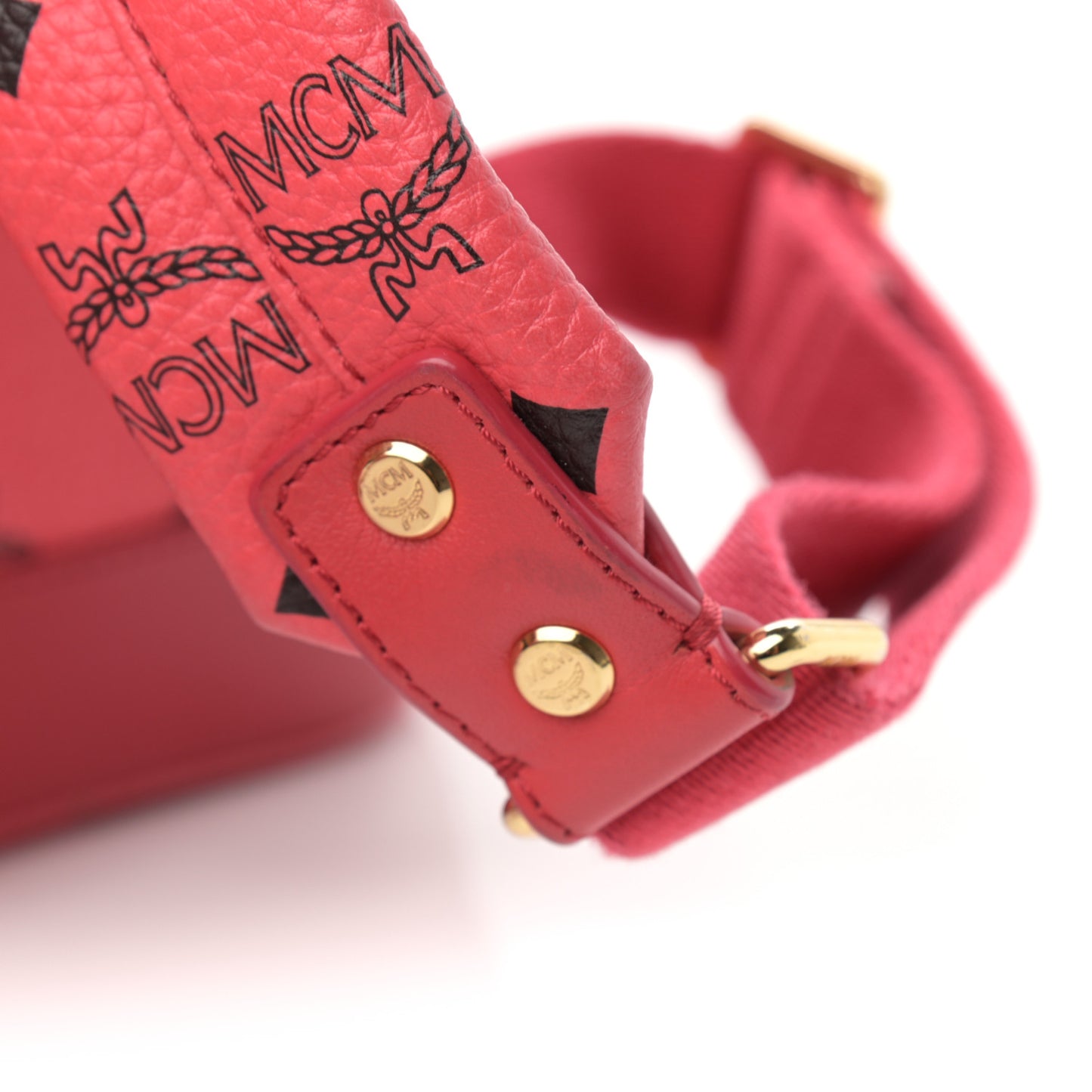 Visetos Medium Side Studs Stark Backpack Corail