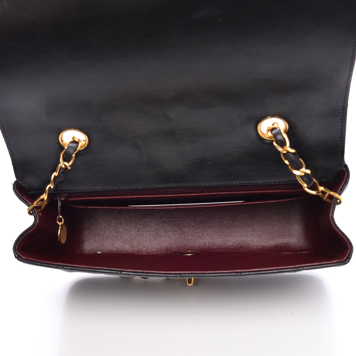 Chanel Lambskin Quilted Small Single Flap Black 5 of 8
