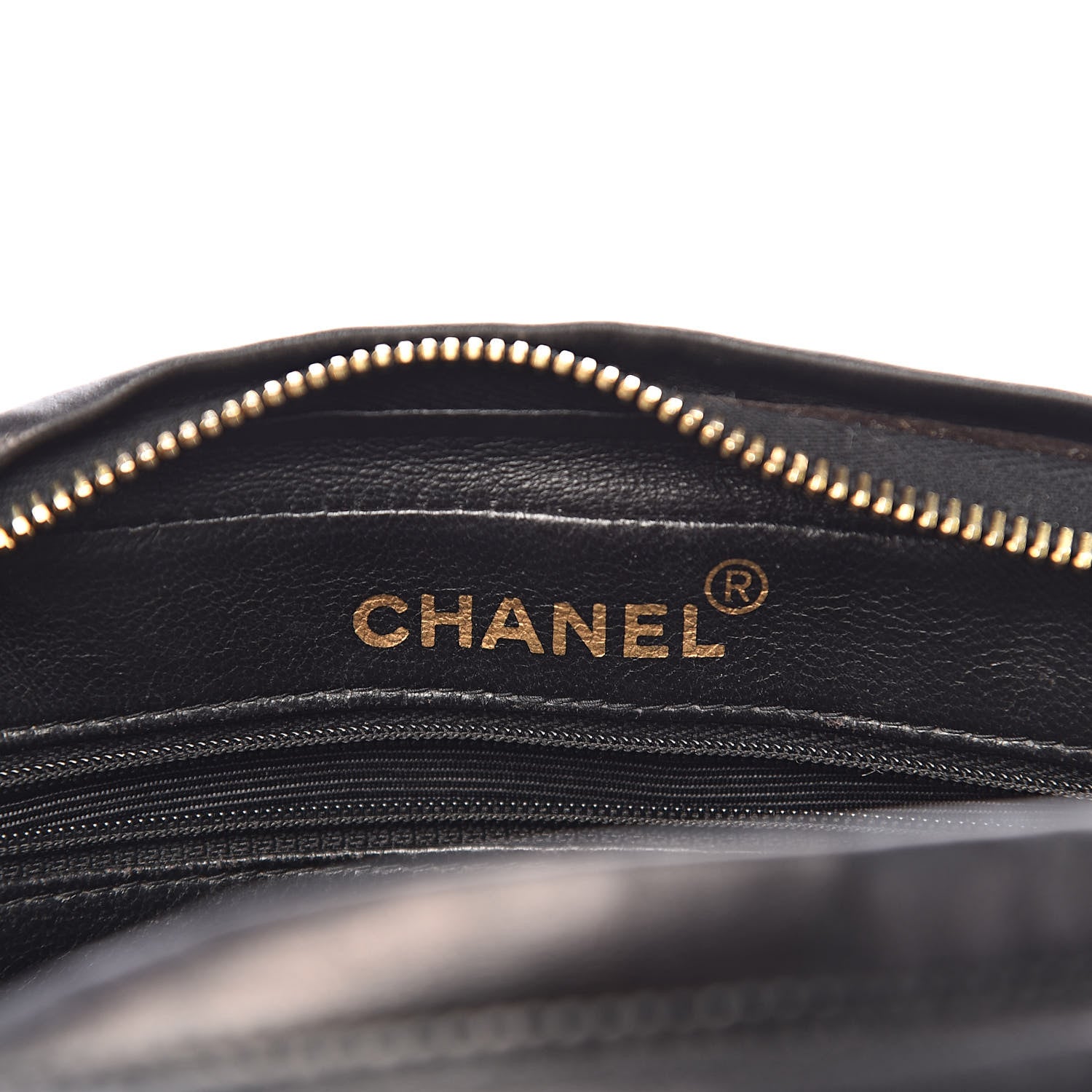 Chanel Lambskin Quilted Camera Case Black 6 of 11
