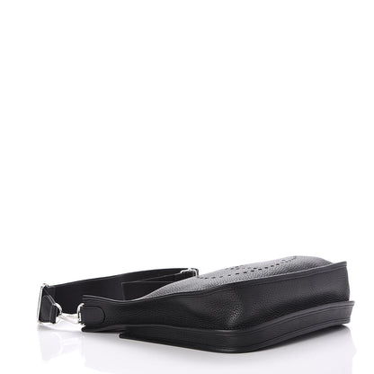 Hermes Taurillon Clemence Evelyne III PM Black 4 of 8