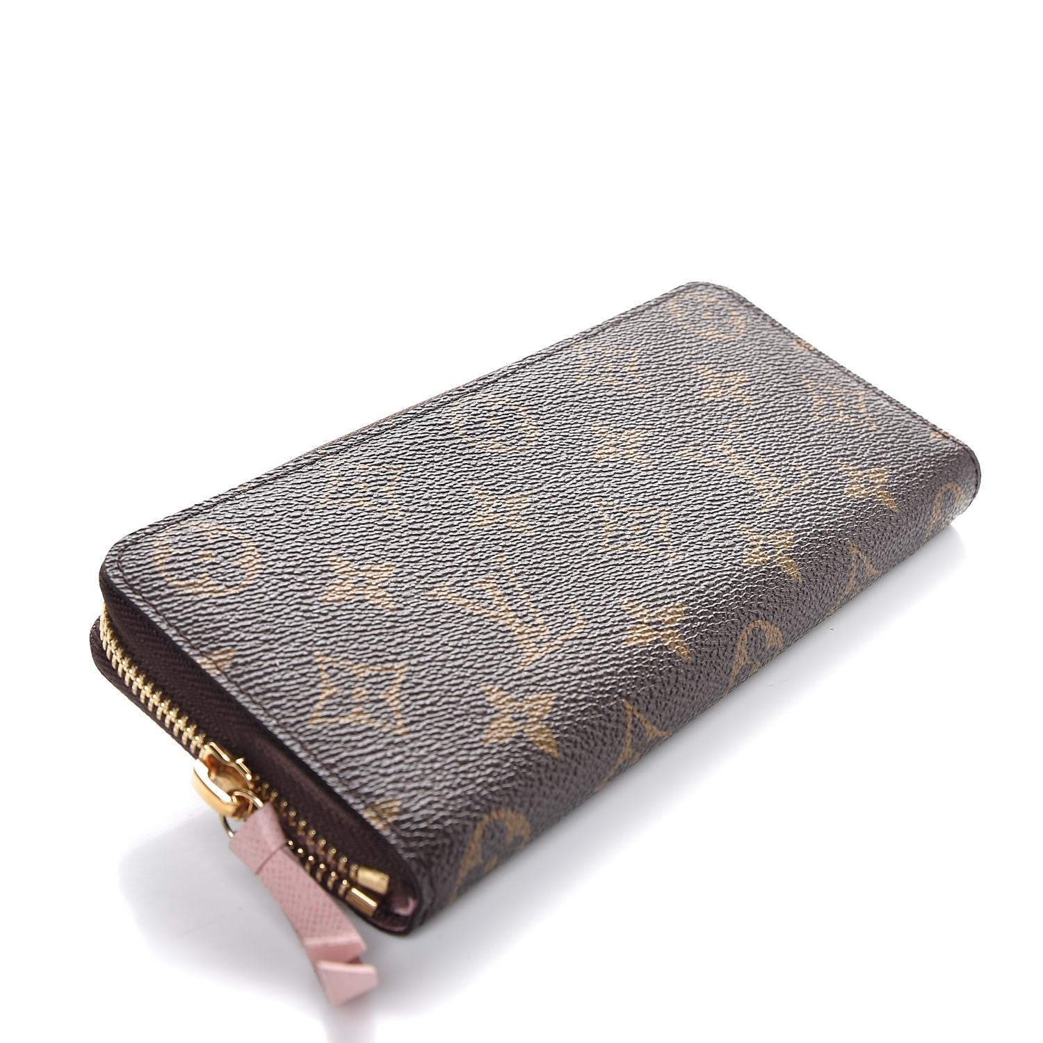 Louis Vuitton Monogram Clemence Wallet Rose Ballerine 4 of 8