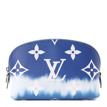 Louis Vuitton Monogram Giant Escale Cosmetic Pouch Blue 1 of 10