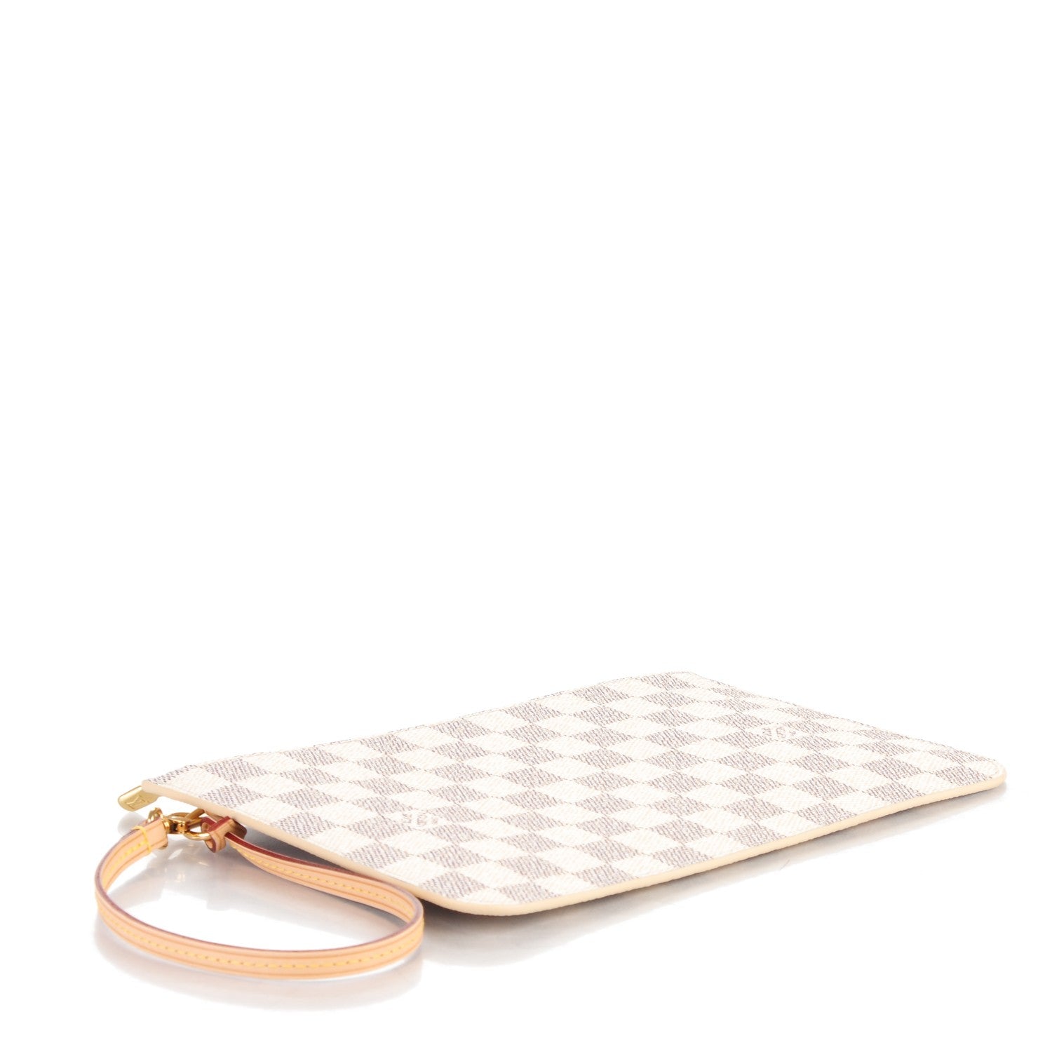 Louis Vuitton Damier Azur Neverfull MM GM Pochette Rose Ballerine 4 of 7
