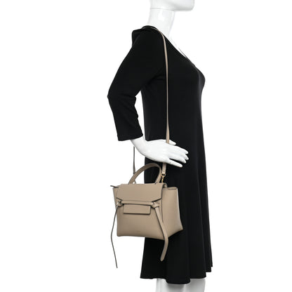 Celine Grained Calfskin Nano Belt Bag Light Taupe 2 of 11