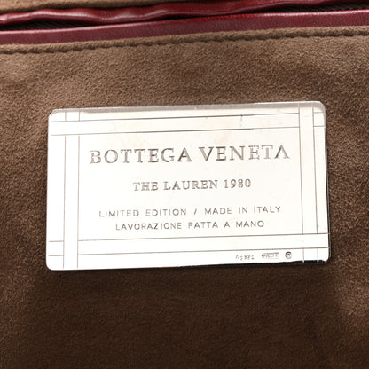 Bottega Veneta Nappa Intrecciato The Lauren 1980 Clutch Gigolo Red 7 of 11