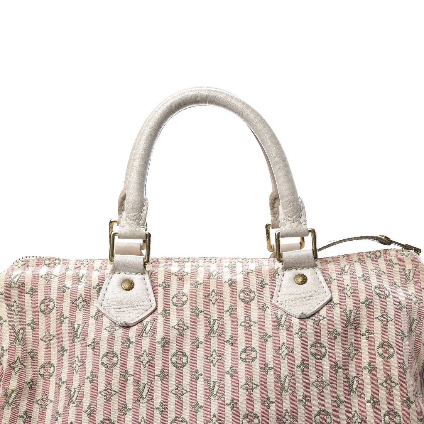 Mini Lin Croisette Speedy 30 Rouge