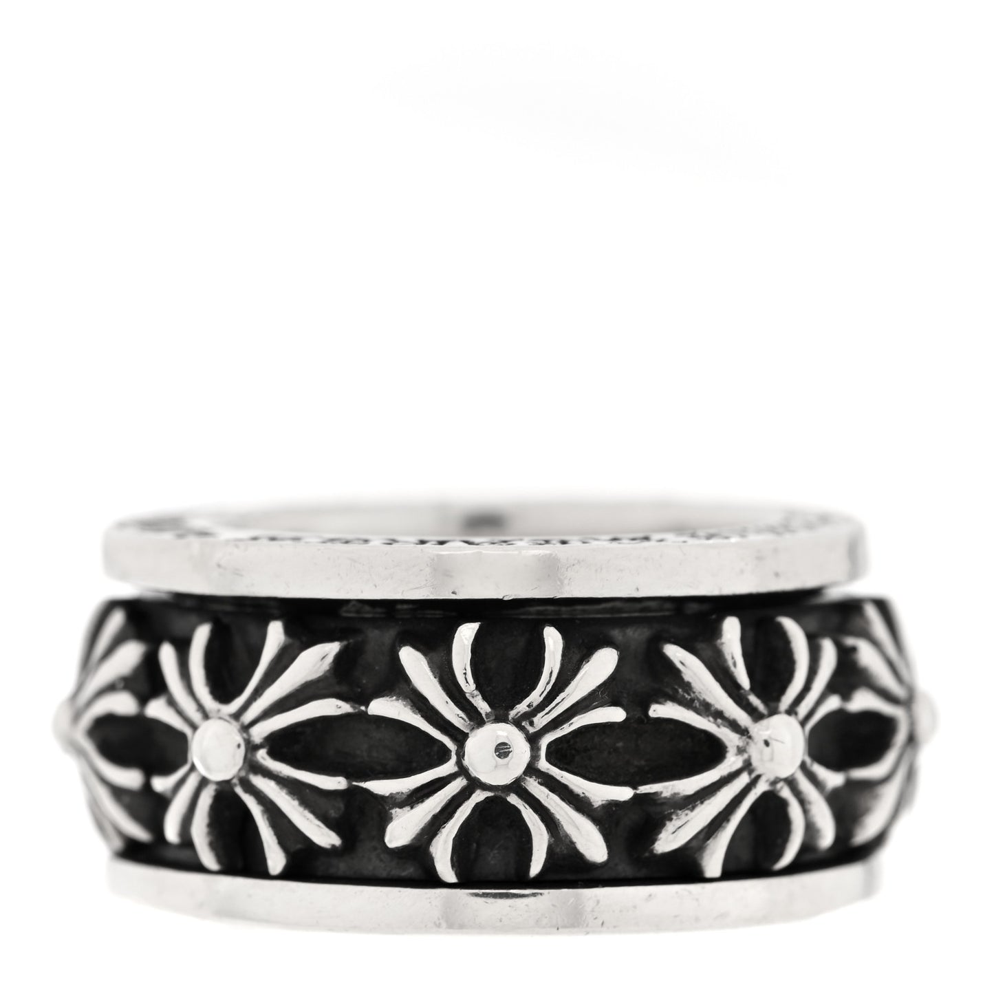 Sterling Silver Spinner Ring 57 8