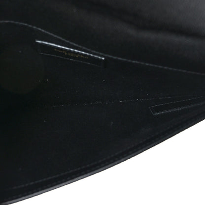 Saint Laurent Grain De Poudre Uptown Pouch Black 4 of 6