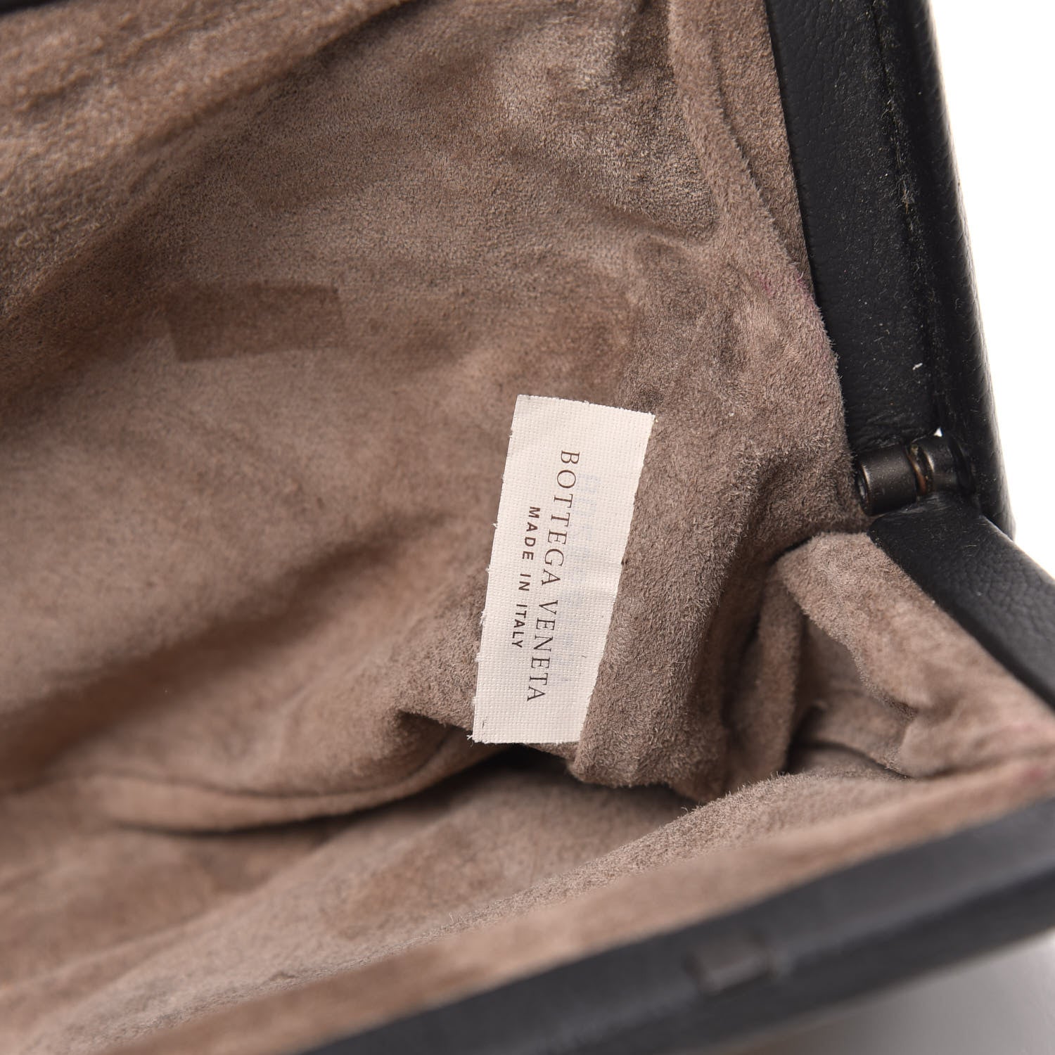 Bottega Veneta Lambskin Clutch Black 7 of 10