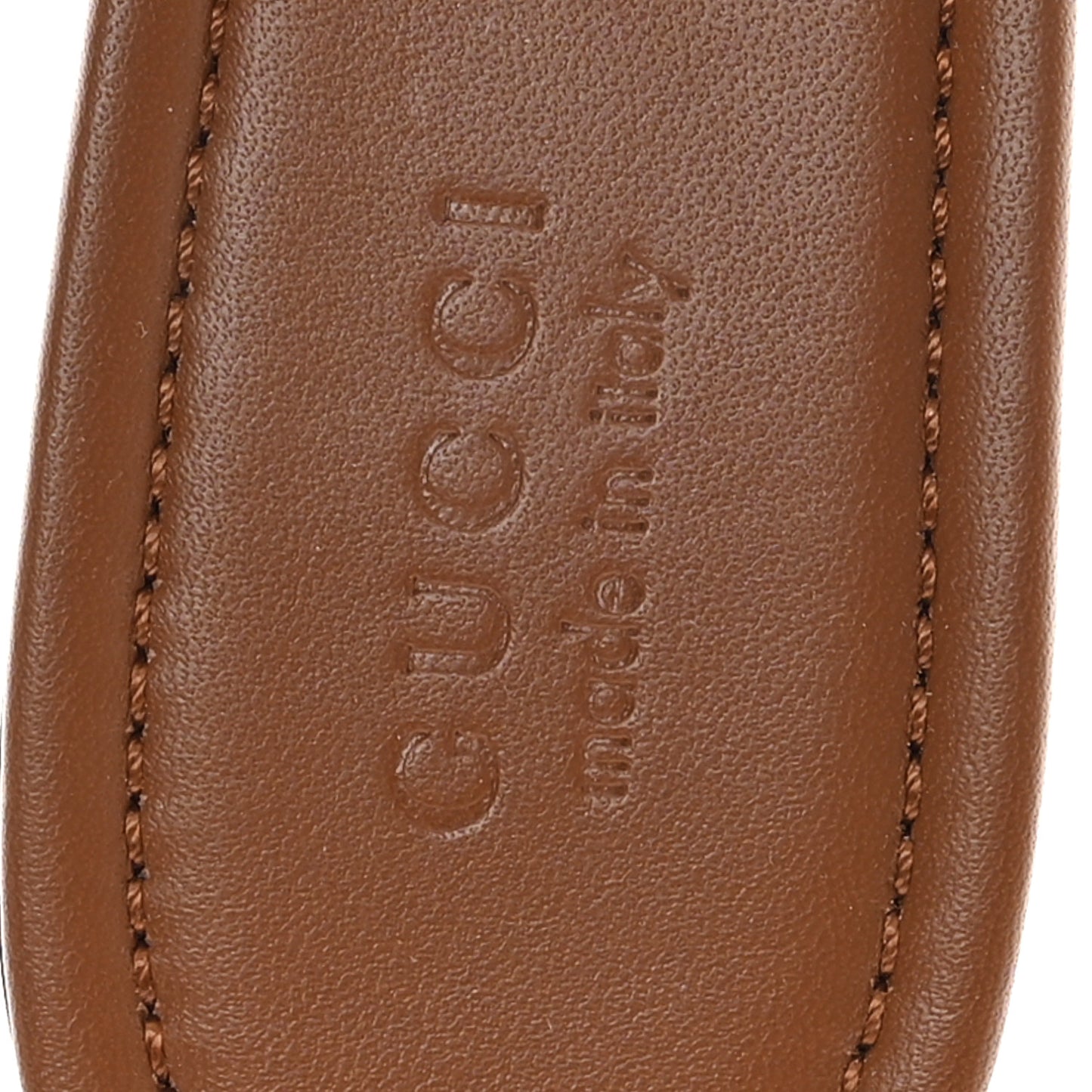 Calfskin Monogram Horsebit Womens Slide Sandals 37.5 Beige Ebony Sundial