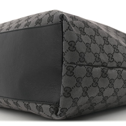 Gucci Metallic Monogram XL Shopper Black 19 of 21