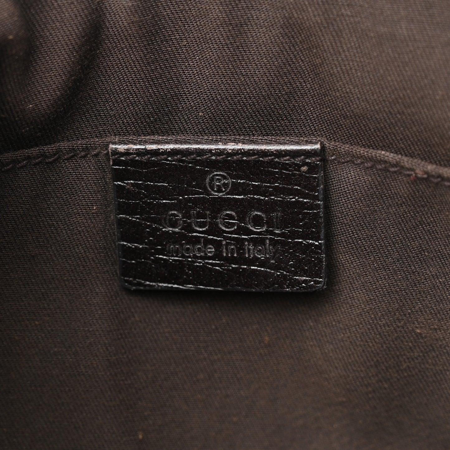 Monogram Web Pochette Dark Brown