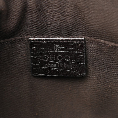 Gucci Monogram Web Pochette Dark Brown 6 of 9