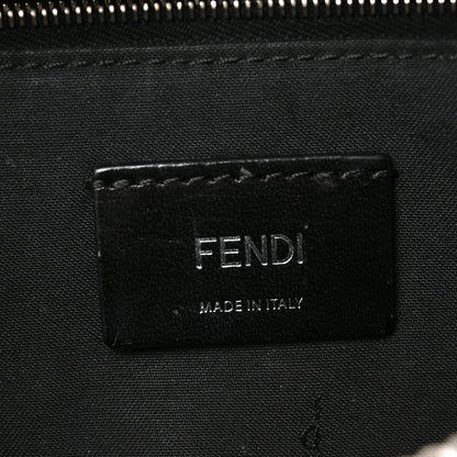 Fendi Vitello Century Bi-Color FF 1974 Embossed Belt Bag Maya Black 5 of 9