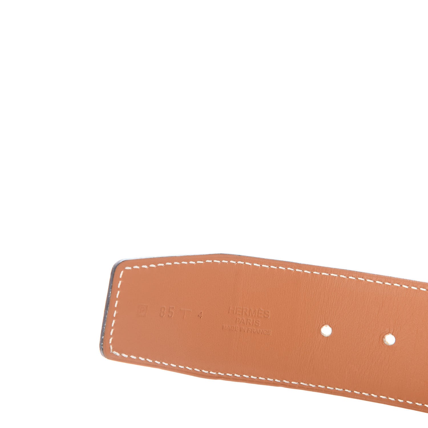 Hermes Epsom Chamonix 42mm Constance Belt 85 Jaune D'Or Natural 3 of 6