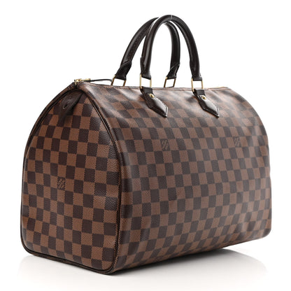 Louis Vuitton Damier Ebene Speedy 35 3 of 10