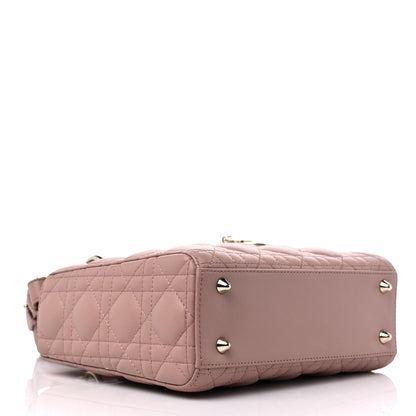 Christian Dior Lambskin Cannage Small My ABCDior Lady Dior Fard 4 of 8