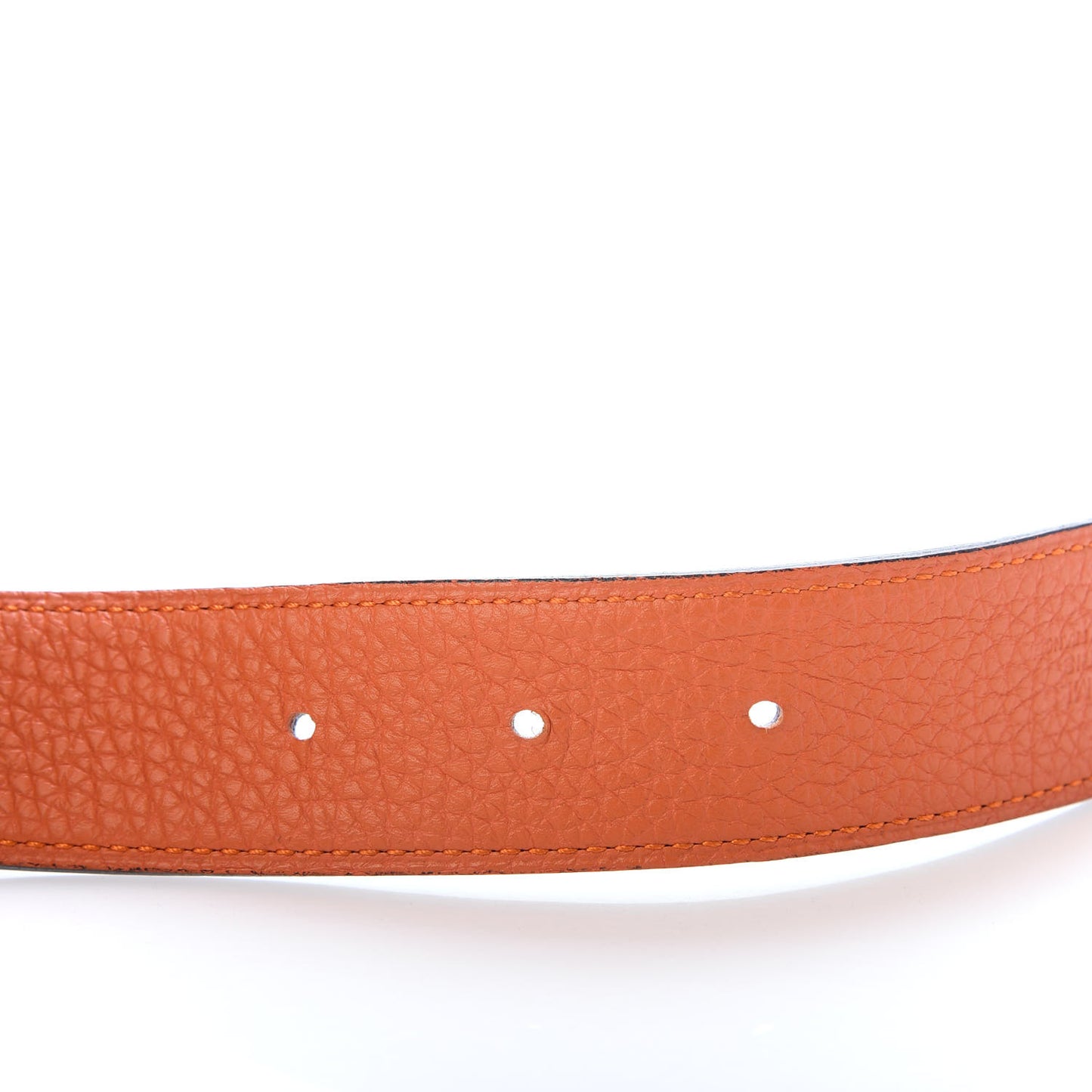 Box Togo 32mm Guilloche H Belt 80 Chocolate Orange