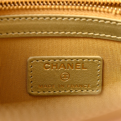 Chanel Metallic Goatskin Quilted Medium 2.55 Reissue Cosmetic Case Multicolor 6 of 7