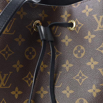 Louis Vuitton Monogram Neonoe MM Black 10 of 10
