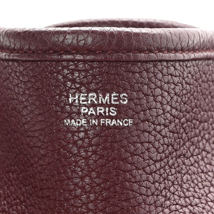 Hermes Togo Evelyne III PM Bordeaux 6 of 12