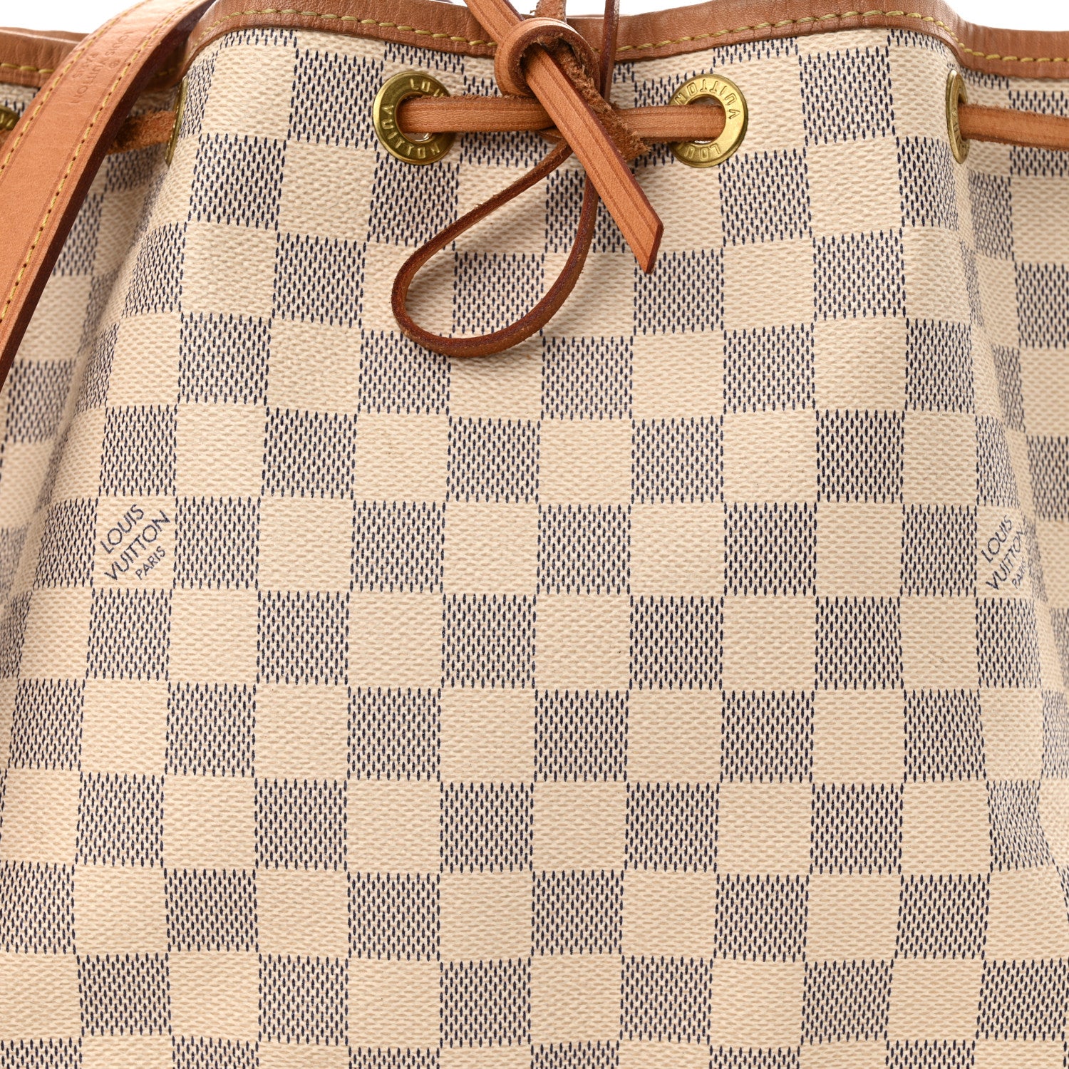 Louis Vuitton Damier Azur Noe BB 8 of 19
