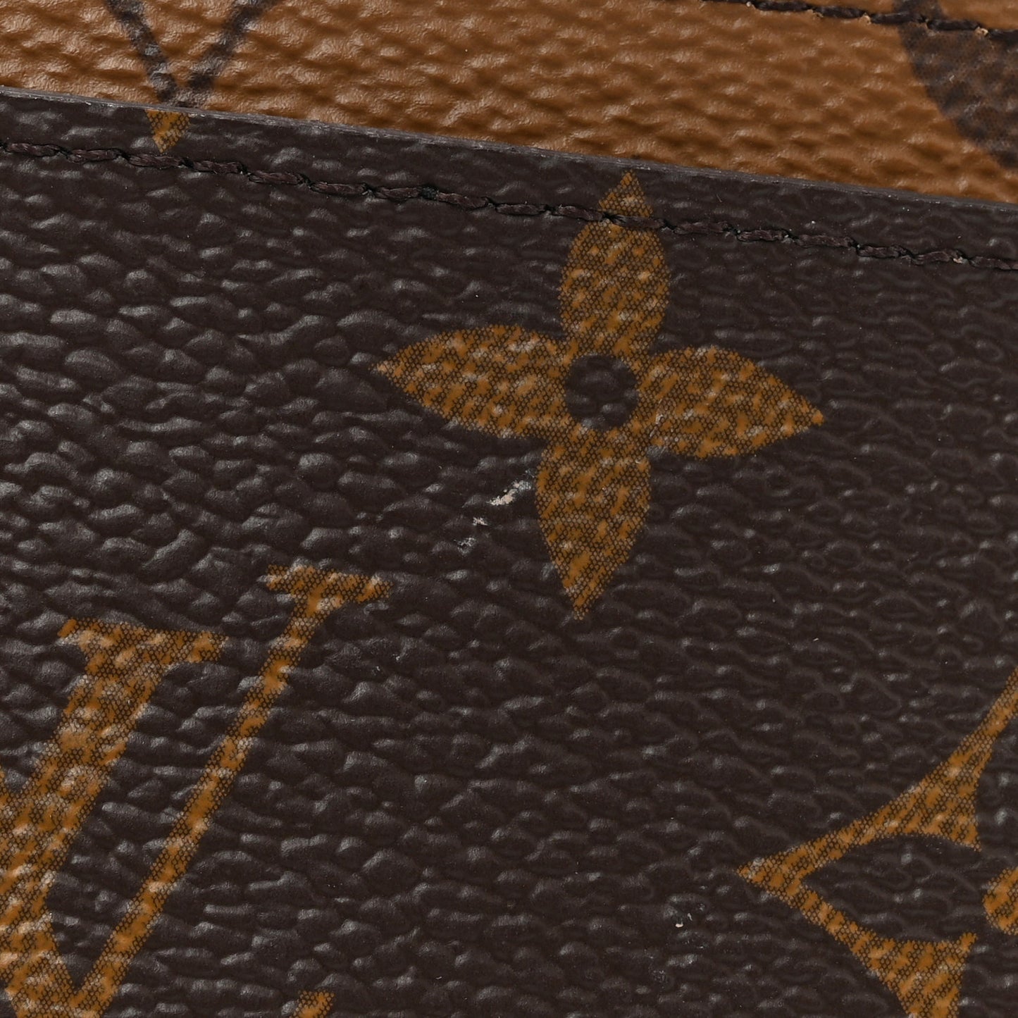 Reverse Monogram Card Holder