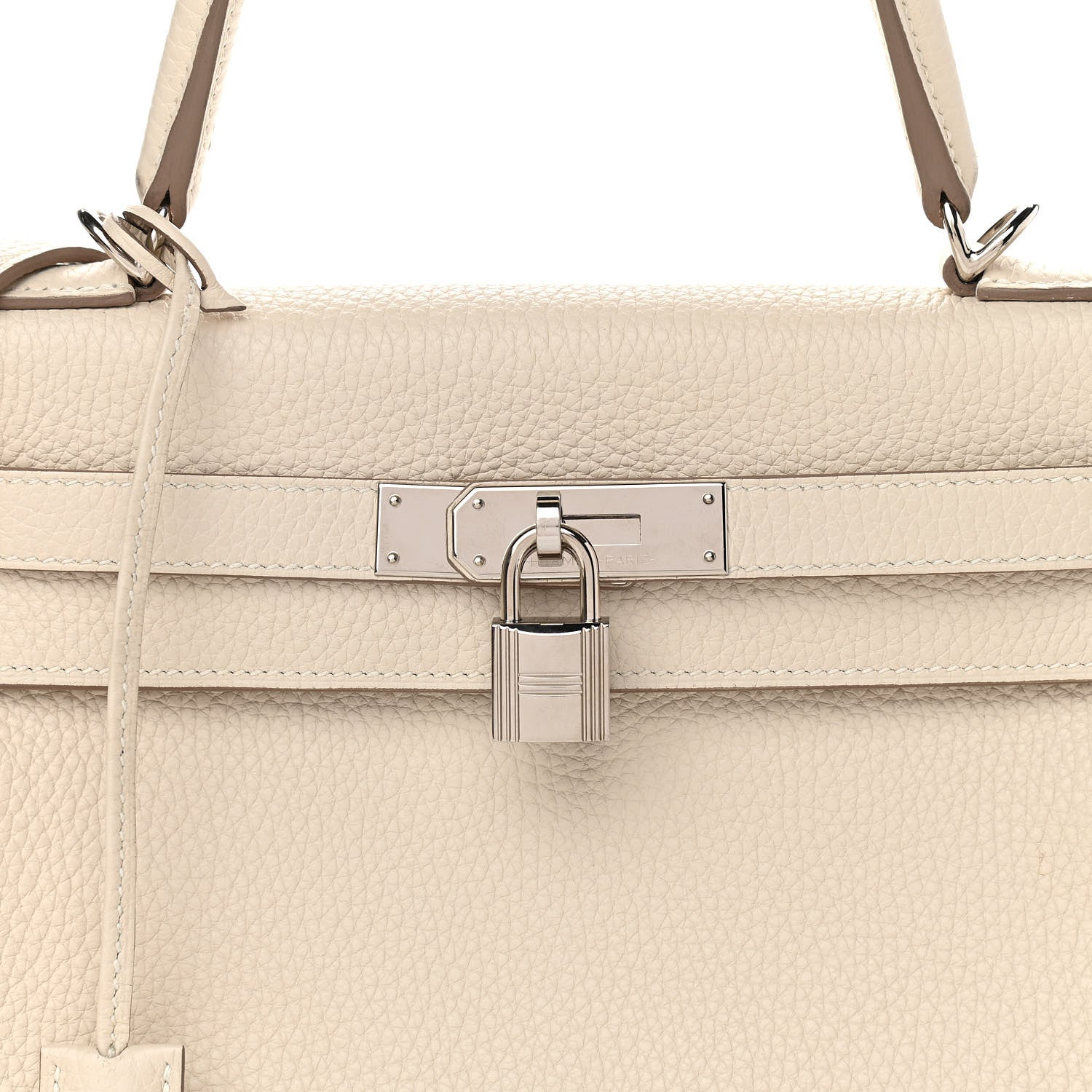 Hermes Taurillon Clemence Kelly Retourne 28 Craie 10 of 12