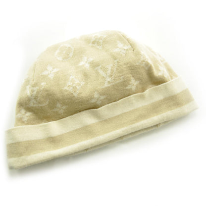 Louis Vuitton Cashmere Ski Cap Beanie Beige 1 of 4