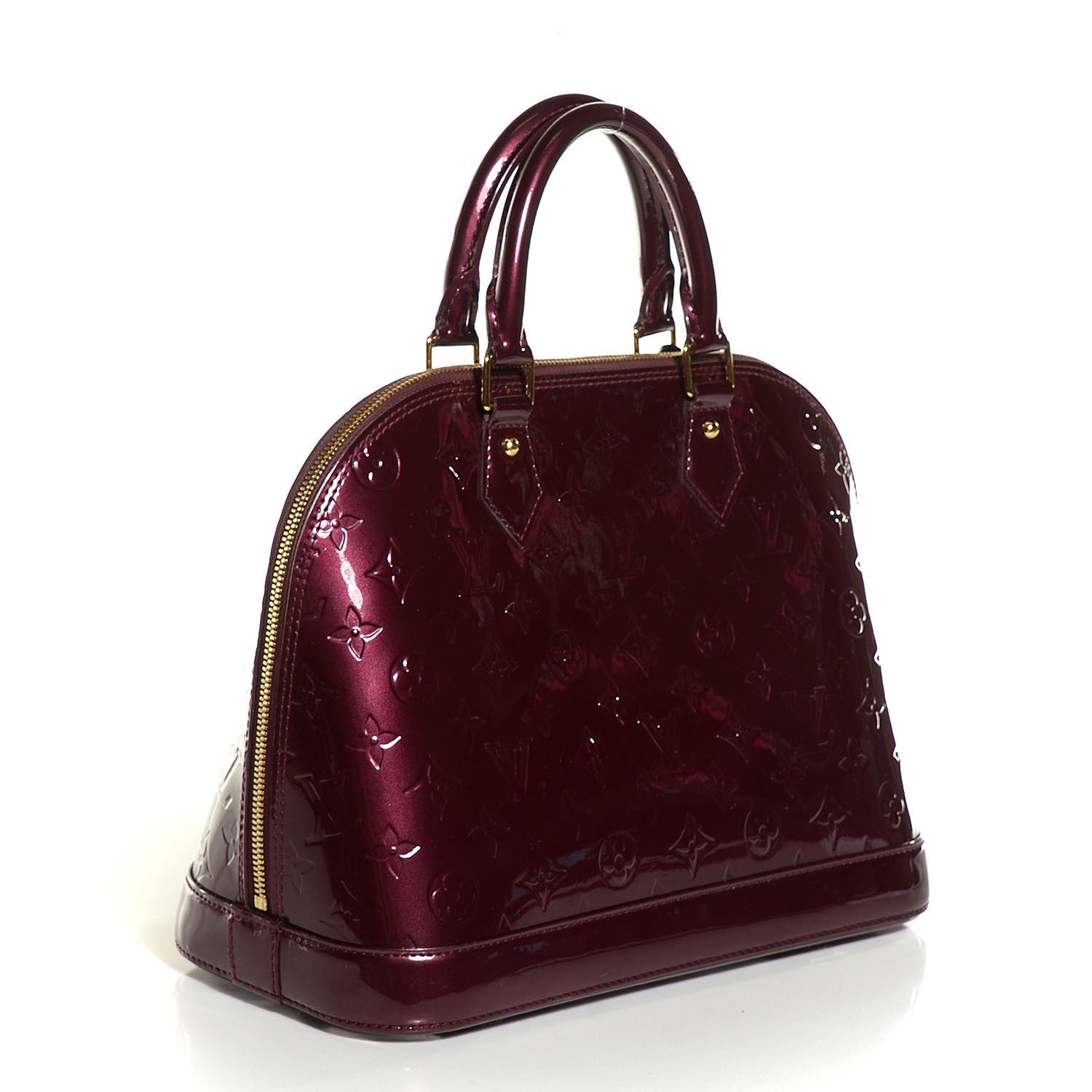 Louis Vuitton Vernis Alma PM Rouge Fauviste 3 of 7