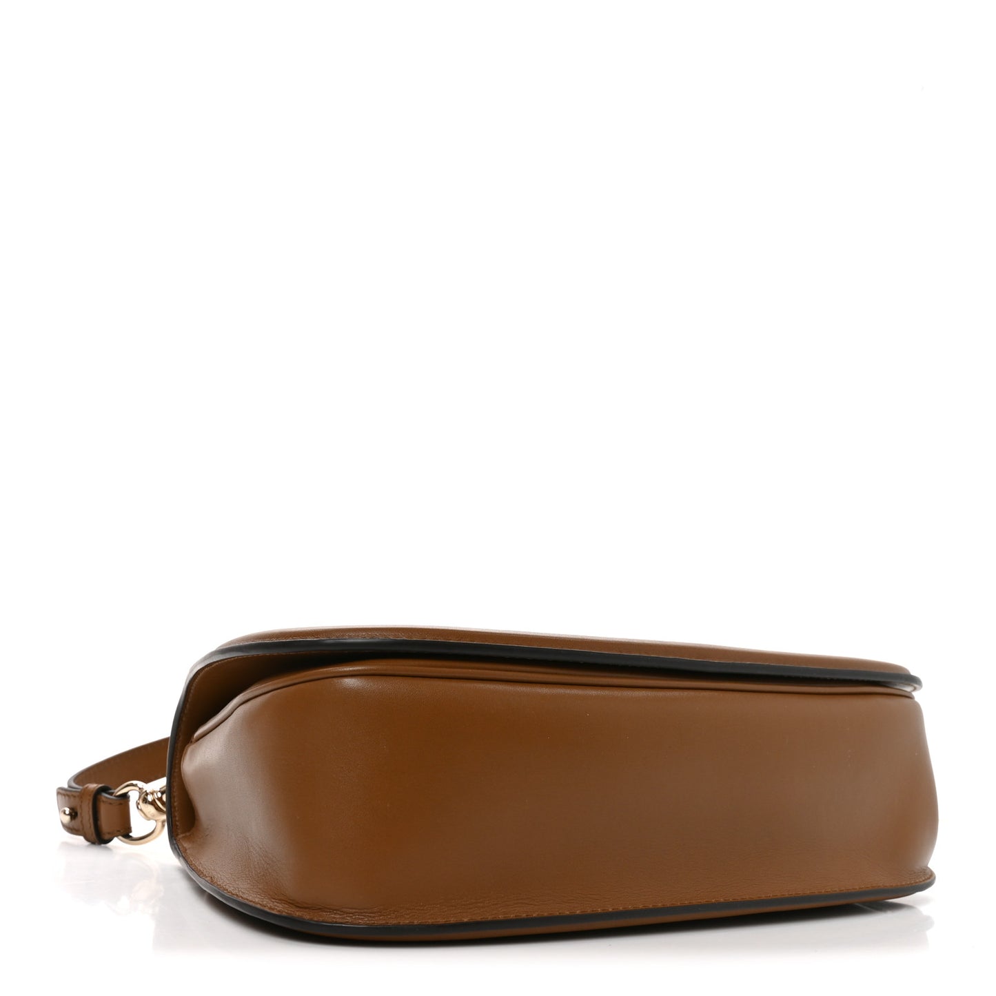 Suede Calfskin Blondie Medium Shoulder Bag Light Brown
