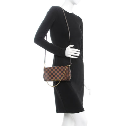 Louis Vuitton Damier Ebene Favorite PM 2 of 8