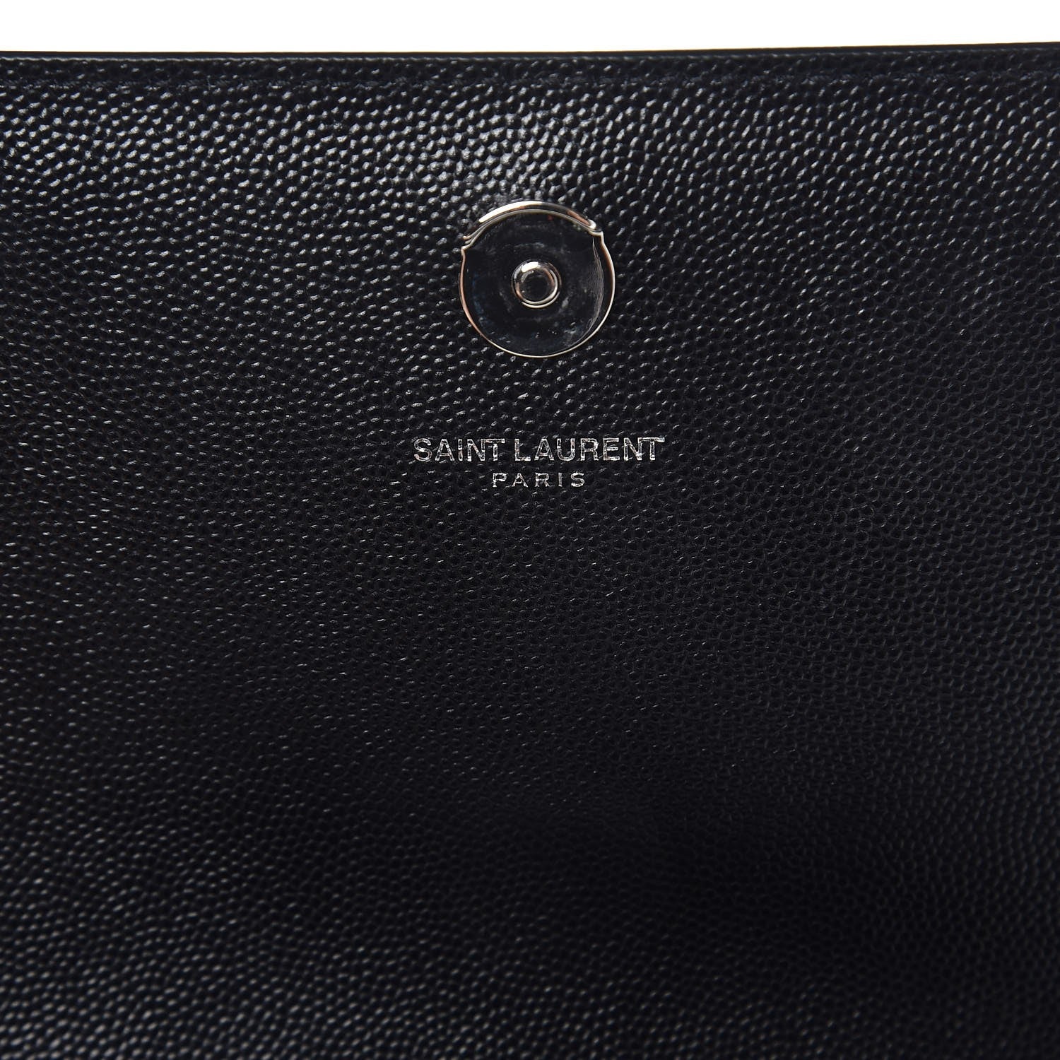 Saint Laurent Grain De Poudre Small Monogram Kate Satchel Black 6 of 7