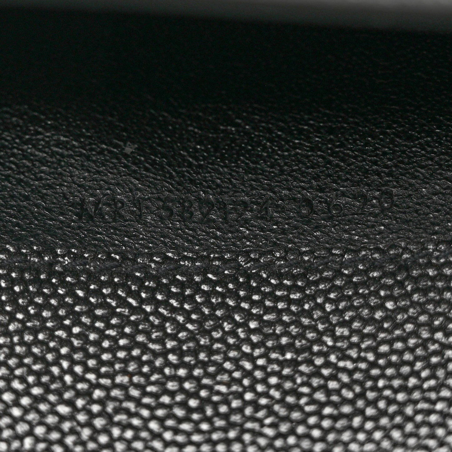 Grain De Poudre Monogram Uptown Wallet Black