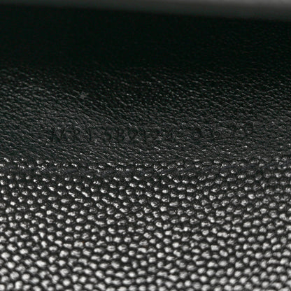 Saint Laurent Grain De Poudre Monogram Uptown Wallet Black 8 of 8