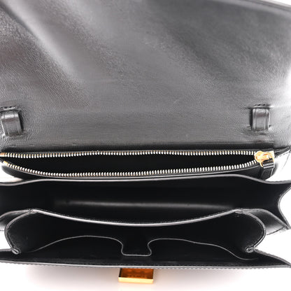 Celine Box Calfskin Medium Classic Box Flap Black 8 of 23