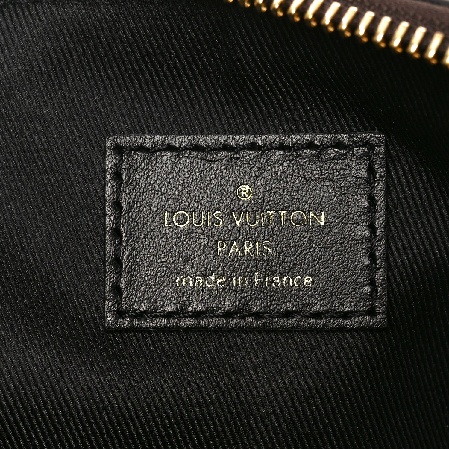Louis Vuitton Damier Ebene Odeon Tote MM Black 6 of 9