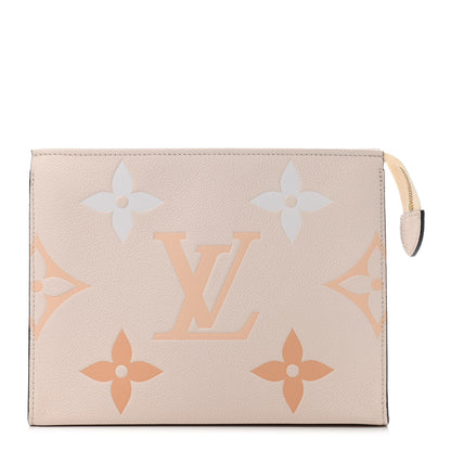 Louis Vuitton Empreinte Monogram Giant By The Pool Toiletry Pouch 26 Cream Saffron 1 of 4