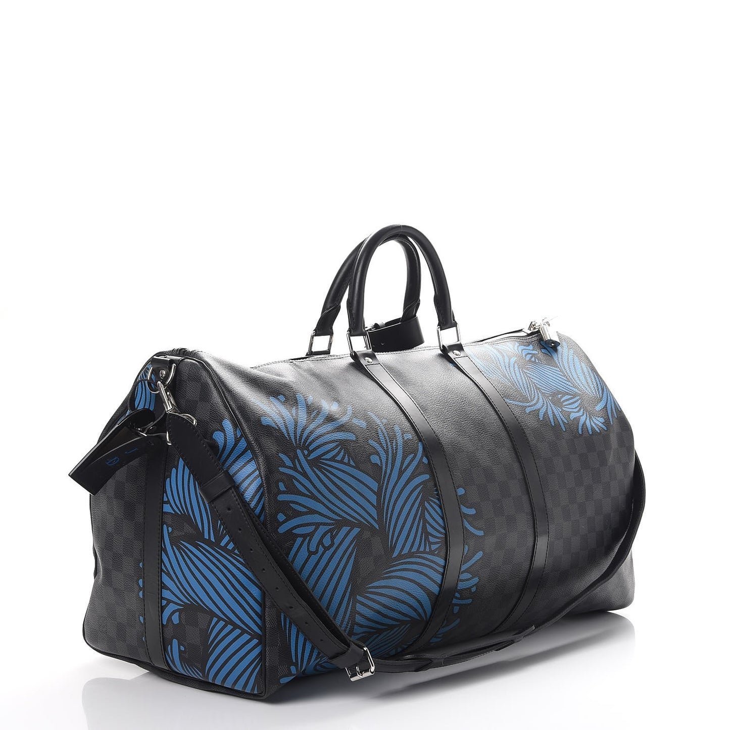 Damier Graphite Rope Keepall 55 Blue