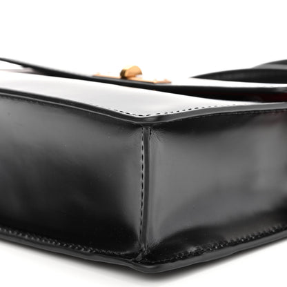Marc Jacobs Shiny Calfskin Uptown Top Handle Bag Black 9 of 10
