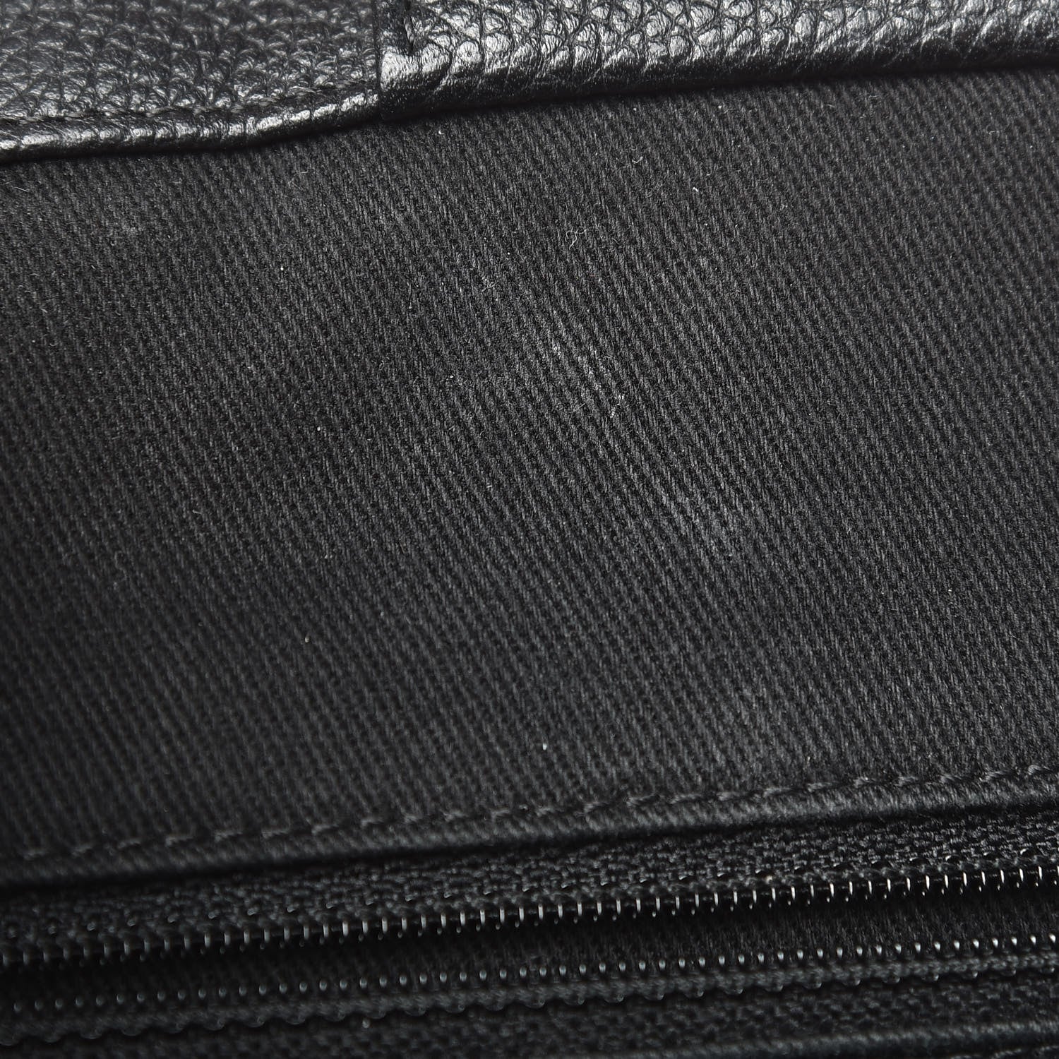 Chanel Grained Calfskin Stitched Accordion Shoulder Bag Black 8 of 14